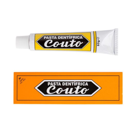 12 UN PASTA DENTRÍFICA COUTO 60g (2,95€ p/UN)